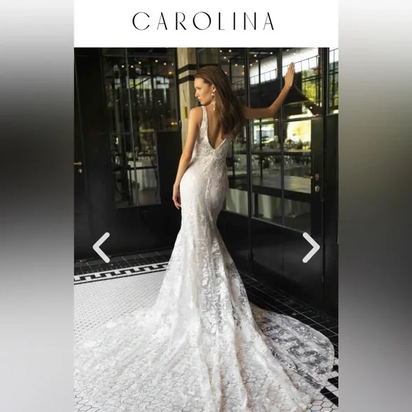 NWT Rish Bridal wedding dress (2-in-1 : A-line & fit and flare) - Picture 3 of 9